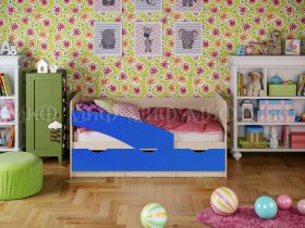 Кровать детская Бабочки 2,0 м в Плотниково - plotnikovo.mebel-nsk.ru | фото
