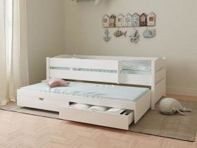 Кровать двухуровневая с ящиками «Лапландия» в Плотниково - plotnikovo.mebel-nsk.ru | фото