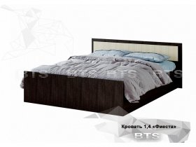 Кровать двуспальная 1,4м LIGHT Фиеста (BTS) в Плотниково - plotnikovo.mebel-nsk.ru | фото