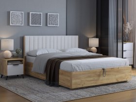 Кровать двуспальная 1,6м Юлия в Плотниково - plotnikovo.mebel-nsk.ru | фото