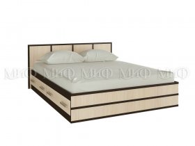 Кровать двуспальная Сакура 1,4 м в Плотниково - plotnikovo.mebel-nsk.ru | фото