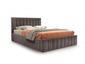 Кровать мягкая 1,6 Вена стандарт, вар.3 в Плотниково - plotnikovo.mebel-nsk.ru | фото