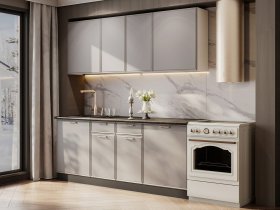 Кухонный гарнитур «Адель» 2,0м (нео) в Плотниково - plotnikovo.mebel-nsk.ru | фото