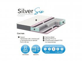 Матрас Silver Six в Плотниково - plotnikovo.mebel-nsk.ru | фото