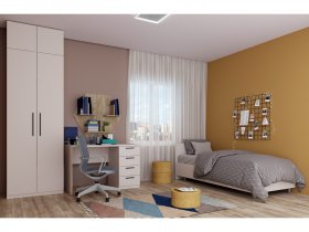 Модульная детская «Верона» (сатин) в Плотниково - plotnikovo.mebel-nsk.ru | фото