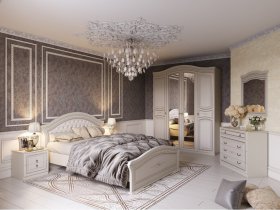 Модульная спальня Николь (Мебельград) в Плотниково - plotnikovo.mebel-nsk.ru | фото