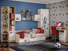 Модульная спальня Вега NEW Boy в Плотниково - plotnikovo.mebel-nsk.ru | фото