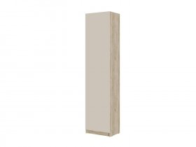 Шкаф Бостон ШК-003 (дуб крафт серый/кашемир) в Плотниково - plotnikovo.mebel-nsk.ru | фото
