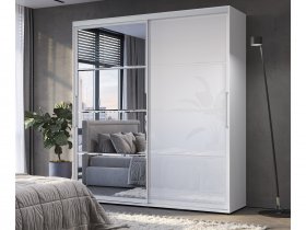 Шкаф-купе Крафт-6 2,0м (белый) в Плотниково - plotnikovo.mebel-nsk.ru | фото