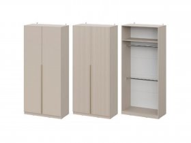 Шкаф ШК-100 Эккервуд (меланж) в Плотниково - plotnikovo.mebel-nsk.ru | фото