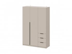 Шкаф трехстворчатый с ящиками ШК-22 (меланж) в Плотниково - plotnikovo.mebel-nsk.ru | фото