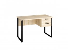 Стол компьютерный Ст152 (дуб сонома/черный муар) в Плотниково - plotnikovo.mebel-nsk.ru | фото