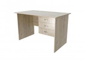 Стол письменный с 3 ящ. Континент СФ225 в Плотниково - plotnikovo.mebel-nsk.ru | фото