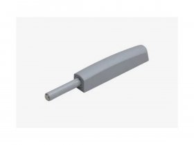 Толкатель Push Open с магнитом, накладной, 37мм, светло-серый, MACO в Плотниково - plotnikovo.mebel-nsk.ru | фото